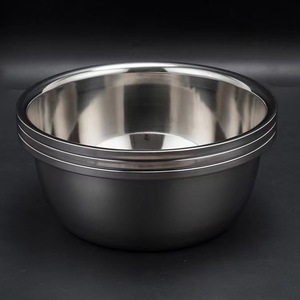 Stainless Steel Bowls Set 10Pcs Large Reverse Edge For Cooking Dough Washing Vegetable Beating Egg Beating Home Use - Product Image 3