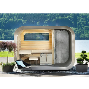 Suministro de fábrica Sauna al aire libre Termómetro Wifi Familia Sauna de vapor tradicional Hemlock al aire libre tradicional/<span class=keywords><strong>Spa</strong></span> de cedro rojo - Product Image 5
