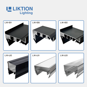 Película de techo elástica, pista de cortina de PVC, perfil de aluminio, tela de tensión elástica, techo con difusor, blanco y negro - Product Image 5