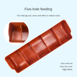 Comedero Pequeño para Lechones de Material PP Engrosado Cama Herramienta de Enseñanza para Cría de Cerdos Lactantes - Product Image 3