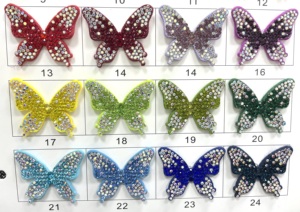 <span class=keywords><strong>Zapatos</strong></span> <span class=keywords><strong>de</strong></span> Mujer con Decoración <span class=keywords><strong>de</strong></span> Mariposa <span class=keywords><strong>de</strong></span> Pedrería, Diseño <span class=keywords><strong>de</strong></span> Flores y Dijes, Marca QY, Modelo A040 - Product Image 3