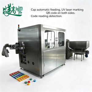 Machine de marquage laser UV haute précision conforme aux normes russes Chestny Znak pour la lecture de codes QR sur les bouchons de bouteilles (intérieur et extérieur) - Product Image 3