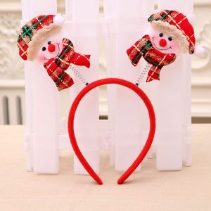 Diadema con Luz LED en Forma de Muñeco de Nieve, Adornos Navideños para Niños, Nuevo Diseño - Product Image 5