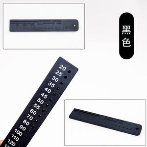 Regla de Medición de Puntas Dentales de Gutapercha Resistente a Altas Temperaturas, Instrumentos Quirúrgicos Dentales para la Medición de la Longitud Apical del Conducto Radicular - Product Image 6