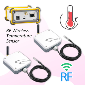 remote temperature monitoring Zigbee Gateway 2 Sets Industrial Wireless Temperature Sensor System - Product Image 1