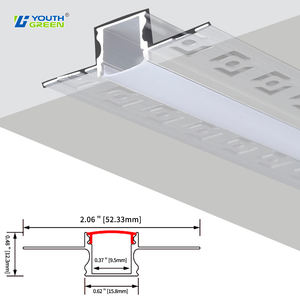 Bande lumineuse <span class=keywords><strong>LED</strong></span> encastrée sans cadre, homologuée ETL, DC12V/24V, aluminium, 400 <span class=keywords><strong>LED</strong></span>, IP20, barre lumineuse <span class=keywords><strong>LED</strong></span> pour armoire, COB, bande lumineuse dure - Product Image 6