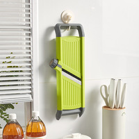 Keuken Handheld Roestvrijstalen Mes Vegetarische Snijder Fruit Aardappel Hakselaar Mandoline Slicer Groente Rasp Snijmachine