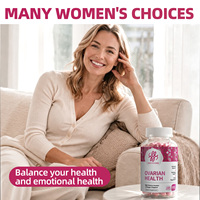 Huile de lin végétalienne en vrac riche en oméga-3 640 mg ALA avec inositol, gélules molles, supplément végétal pour la santé des femmes et le syndrome des ovaires polykystiques (SOPK), marque privée OEM