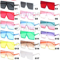 Lunettes de soleil carrées tendance, lunettes de soleil à la mode, vente en gros pas chère, classiques, populaires, lunettes de soleil en plastique pour hommes et femmes