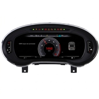 Tableau de bord numérique LCD 12,3 pouces économique avec TPMS, panneau de surveillance de voiture noir, remplacement direct pour Audi A3 14-20