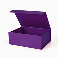 Boîtes cadeaux rigides de luxe surdimensionnées en carton, écologiques, imperméables, recyclables, avec logo personnalisé en gros