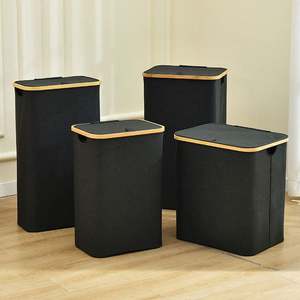 Panier de rangement empilable en plastique bon marché - Product Image 5