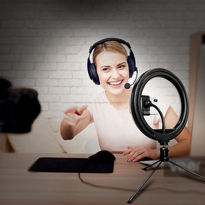 Amazon top classement 12 ''a mené la lumière d'anneau kit pour vlogger/youtuber/<span class=keywords><strong>facebook</strong></span>/tiktok live streaming vidéo - Product Image 4