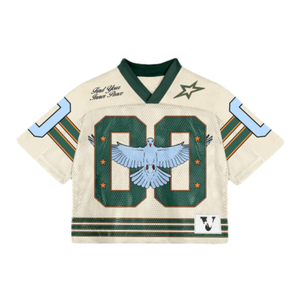 Camiseta de Fútbol Americano Personalizada, Estilo Urbano, Malla Sublimada, Ropa Deportiva de Fútbol Americano - Product Image 3