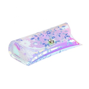 סיטונאי זר <span class=keywords><strong>pvc</strong></span> משקפי שמש <span class=keywords><strong>pvc</strong></span> עם לחצן הצמד כפתור נקה תיק זכוכית שקוף - Product Image 5