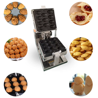 Nouvelle machine à Taiyaki électrique portable semi-automatique Delimanjoo pour la cuisson de gâteaux au lait de coco, aux noix et aux custards