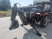 Heißer Verkauf Kleiner Garten 4x4 kompakter Bagger lader Mini Traktor Bagger lader mit Bagger lader und Frontlader
