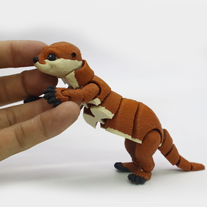 Statues en plastique à articulations mobiles imprimées en 3D, décorations créatives d'animaux et de dinosaures pour la maison et le bureau, cadeaux uniques - Product Image 6