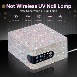 Professional 96W UV LED Nail Lamp Quick Dry Curing Sparkly Gel Polish Light with 4 <b>Timer</b> Setting <b>Plug</b>-<b>in</b> Design - Product Image 2