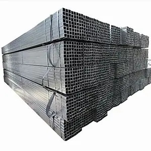 2mm thk GALVANİZLİ ÇELİK BORU 1.5 inç sıcak daldırma/GI boru ön galvanizli dikdörtgen kare kaynaklı çelik boru