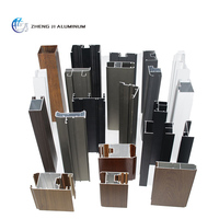 Profils en aluminium de différentes formes sur mesure, profils en aluminium extrudés, profil en aluminium série 6000 pour portes et fenêtres
