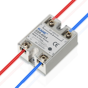 Tản nhiệt SSR chuyển tiếp trạng thái rắn FOTEK SSR-40AA 10aa 60aa 80aa 120aa đầu ra 3-32vdc 24-480vac 220V một pha AC sang AC - Product Image 1