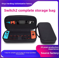 Nouveau Nintendo Switch 2 ensemble complet sac de rangement pour console de jeu avec matériau EVA antichoc et anti-poussière