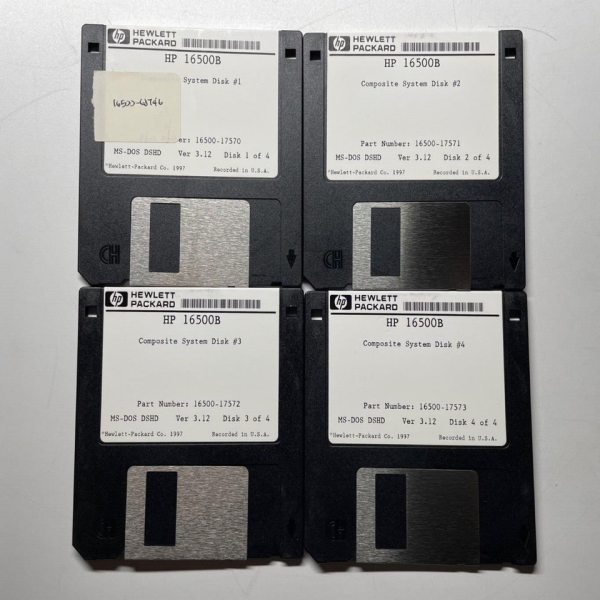 A Brand New Original Product 1650017570 16500b Composite Sys Msdos Floppy Disk Set Plc