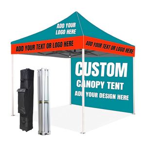 Carpa Publicitaria Impermeable de Tela Oxford con Estructura de Aleación de Aluminio 3x3, Gazebo Plegable para Eventos y Ferias - Product Image 3