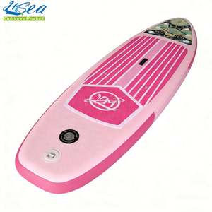 Hisea, fabricant chinois populaire OEM ODM, <span class=keywords><strong>planche</strong></span> de <span class=keywords><strong>wakeboard</strong></span> gonflable SUP de 9 pieds avec pompe et équipement inclus pour une personne - Product Image 4