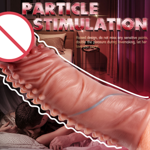 Préservatif en silicone pour hommes, préservatif réutilisable, jouet sexuel pour couple, prix de gros, vente directe - Product Image 6