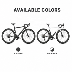 Vélo de course sur route 700C ES7000 14 vitesses avec freins à disque hydrauliques sans fil et jeu de roues en carbone pour la compétition de sprint sur asphalte à grande vitesse - Product Image 5