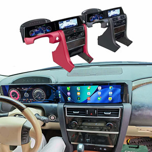 24.6" Dual Screen Qualcomm Android 13 <b>GPS</b> <b>Navigation</b> Head Unit Stereo For Nissan Patrol Y62 2010-2023 Upgrade Y63 Style - Product Image 1