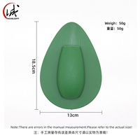 Vas Bunga Dinding Silikon Reusable Tanpa Paku, Dekorasi Gantung untuk Kamar Mandi, Stiker Kulkas, Pernikahan, Warna Dapat Disesuaikan, Modern