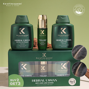 Shampooing OEM <span class=keywords><strong>Bio</strong></span> aux Herbes Nourrissantes Usman Anti-Chute – Offre Spéciale - Product Image 1