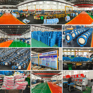 مصنع صيني مخصص عالي الجودة DN100 PN16 حديد الدكتايل هوائي كهربائي يدوي قوة عالية - Product Image 4