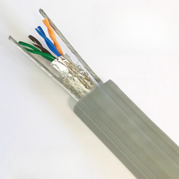 Chinesischer Hersteller Liefert Industrielles Kupfer-PE-Isolations-Aufzugsnetzwerk-Stromkabel mit CAT6 für CCTV-Kameras