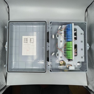 FTTH 1:48 boîte de Distribution de Fiber optique boîte à bornes séparateur PLC avec matériau pp ou abs - Product Image 6