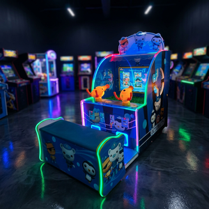 Máquina recreativa de disparos de agua Frozen Sharp Shooter con pantalla de 32 pulgadas, juego para 2 jugadores, 550W - Product Image 3