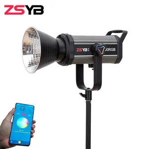 Zsyb nhiếp ảnh Đèn 100 wát LED Bảng điều chỉnh RGB video ánh sáng cho máy ảnh