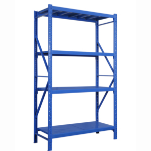 작업장 및 차고 보관용 경량 스틸 창고 랙 부식 방지 금속 랙 - Product Image 1