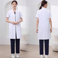 Blouse de laboratoire blanche, blouse de laboratoire personnalisée, uniforme de laboratoire de haute qualité pour les médecins et le personnel de laboratoire