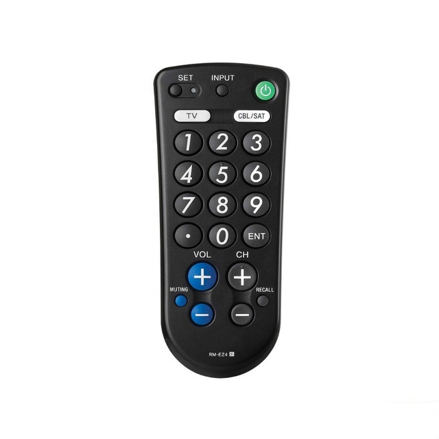 RM-EZ4 2-Device Universal Remote with Big Buttons for Sony
