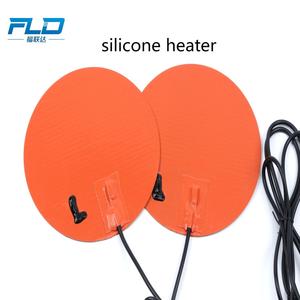 UL Certified 12V 57W Flexible Silicone Band <strong>Heater</strong> For Industrial Pipe Battery Heating Custom Size OEM - Product Image 2