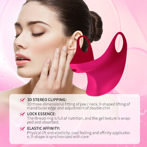 Masque facial anti-âge <span class=keywords><strong>APPTI</strong></span> à la rose rugosa et aux herbes, à l'aloe vera, pour tous types de peaux, bandage liftant en V, couvrant le double menton - Product Image 3