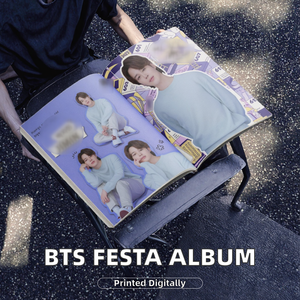 Bangtan Boys KPOP Photo Album FESTA Photobook JUNGKOOK V <span class=keywords><strong>JIMIN</strong></span> SUGA Collection foto Fan regali e artigianato di carta - Product Image 2