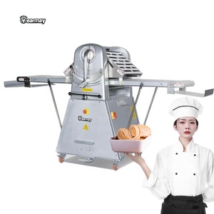 Rouleau automatique de pâte à pâtisserie, plastifieuse de pâte réversible, Fondant, <span class=keywords><strong>prix</strong></span> bon marché, pain, <span class=keywords><strong>Croissant</strong></span>, pâte, Machine à feuilleter - Product Image 1