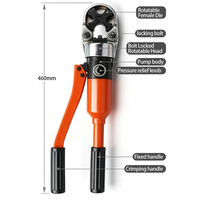Herramienta de crimpado hidráulica eléctrica TUBO HP-150D, crimpadora manual para crimpado de puntas