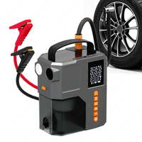 Démarreur de batterie 14,8 V pour voiture, chargeur de batterie externe, souffleur et aspirateur, pompe à air pour pneus avec lumière