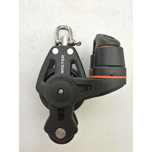 Master Single Pulley 50 Mm Wheel Diameter With Closed Double Hook For Shackles - Product Image 3